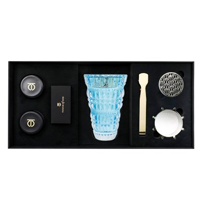 Show details for 5pcs Gift Set -Lake Blue Burner Bukhoor Dukhoon Picture of 5pcs Gift Set -Lake Blue Burner Bukhoor Dukhoon
