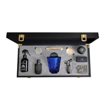 Show details for 8pcs Gift Set Blue Square Burner Picture of 8pcs Gift Set Blue Square Burner