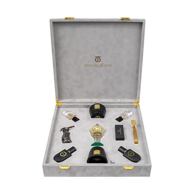 Show details for 10pcs Gray Velvet Gift Set Picture of 10pcs Gray Velvet Gift Set