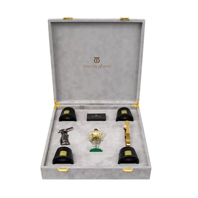 Show details for 8pcs Gray Velvet Exclusive Gift Set Picture of 8pcs Gray Velvet Exclusive Gift Set