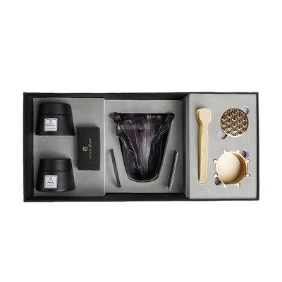 Show details for 5pcs Gift Set Grey Purple Cabbage Burner Picture of 5pcs Gift Set Grey Purple Cabbage Burner