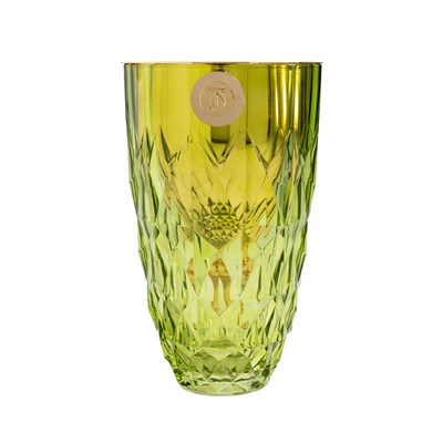 Show details for Crystal Burner Green Gold Picture of Crystal Burner Green Gold