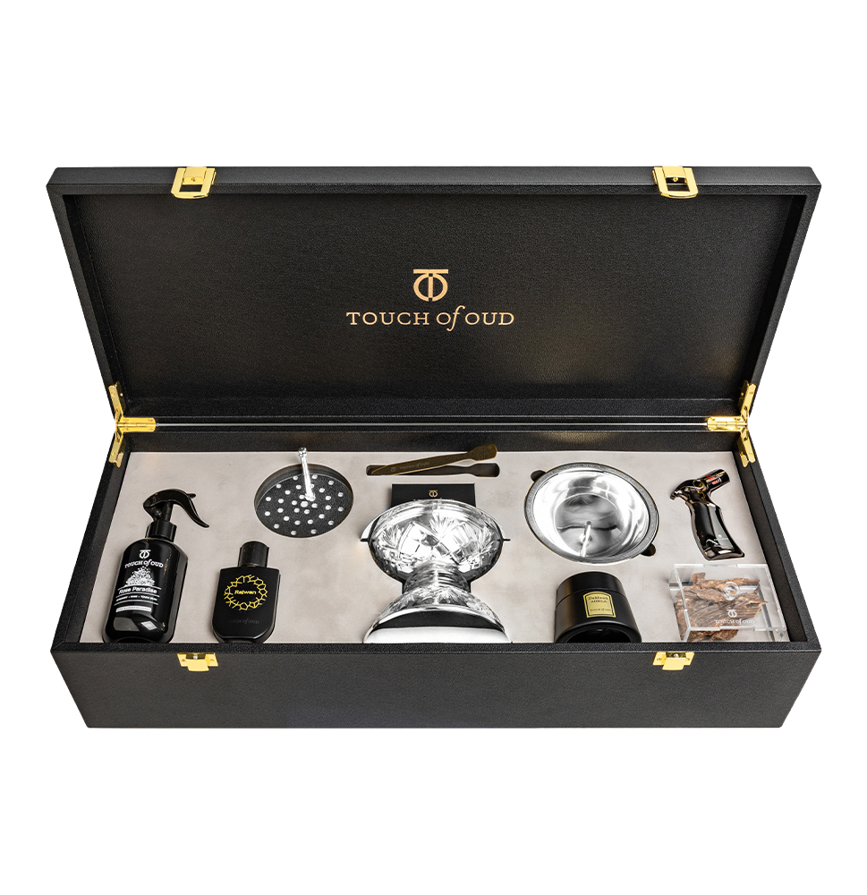 Oud Royale Crystal Silver Gift Set