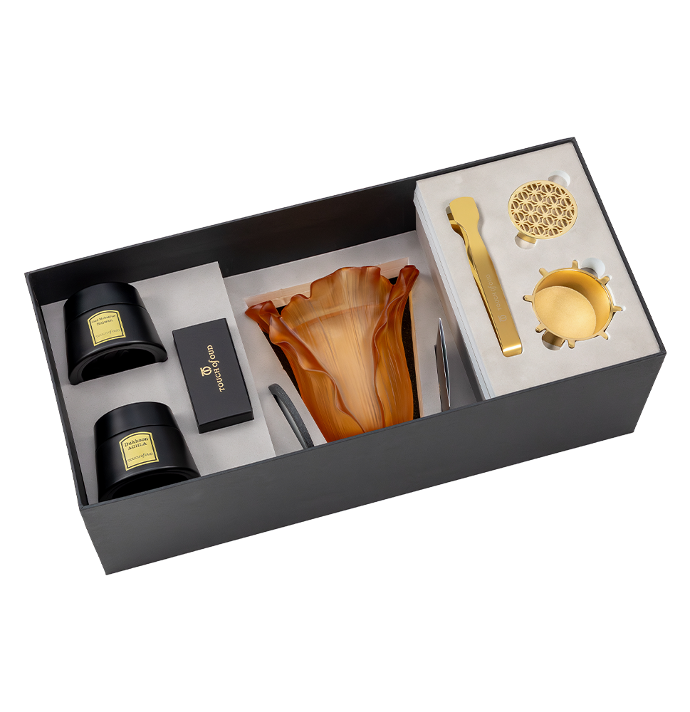 5pcs Gift Set Amber Cabbage Burner