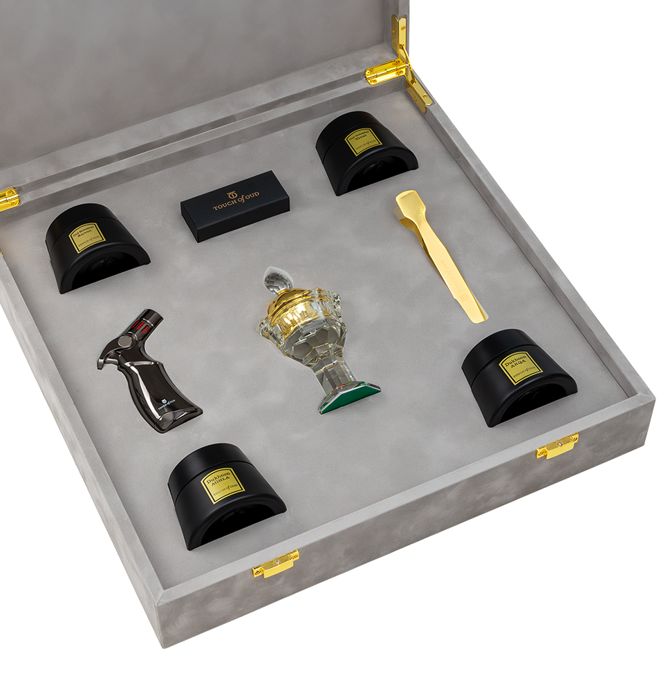 8pcs Gray Velvet Exclusive Gift Set