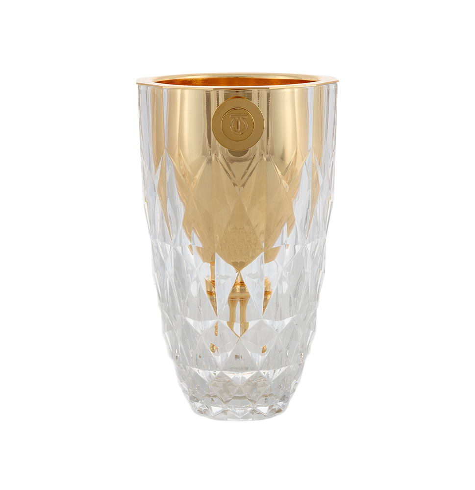 Crystal Burner Clear Gold