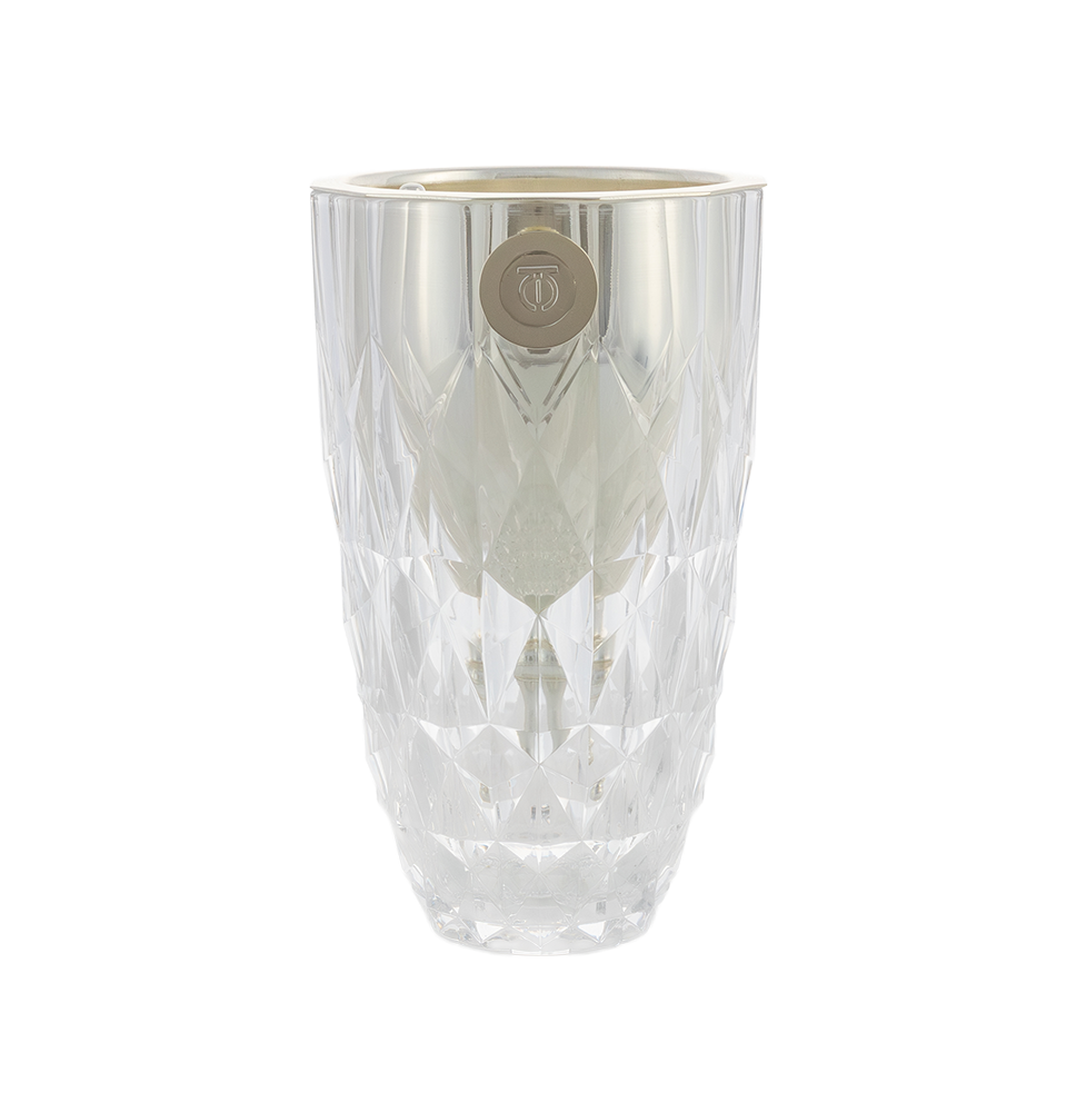 Crystal Burner Clear Silver