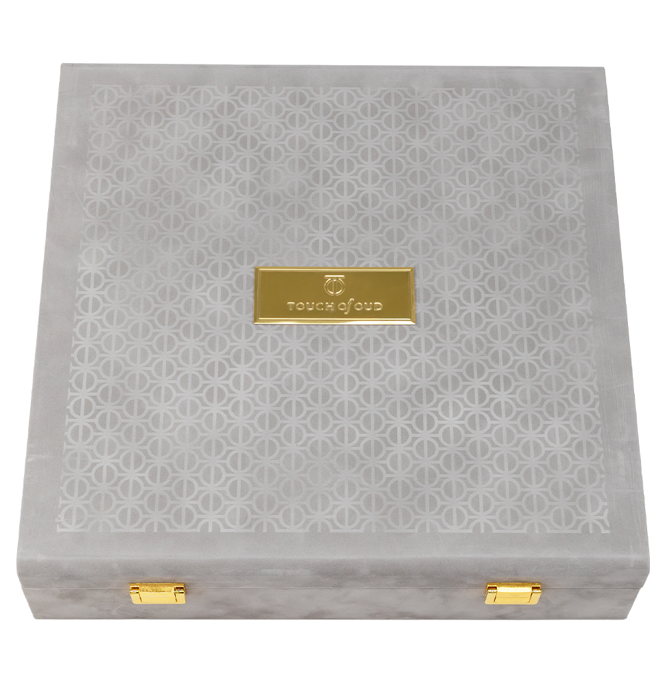 8pcs Gray Velvet Exclusive Gift Set