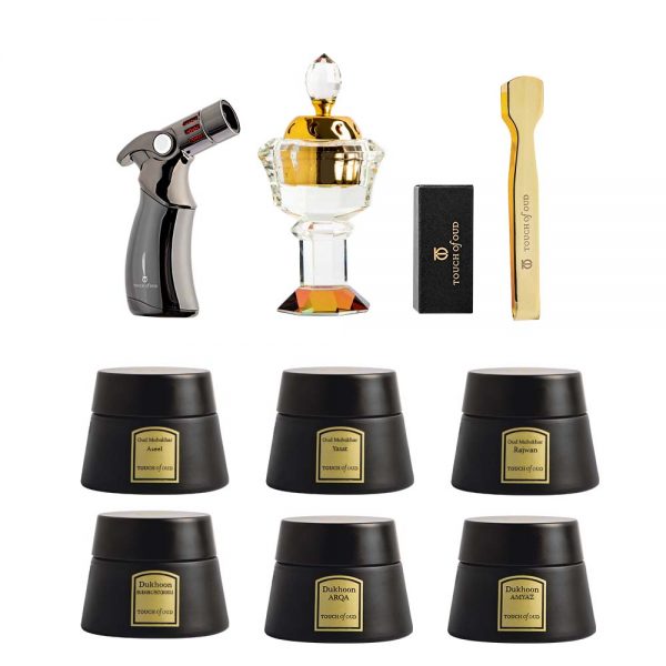 Touch Of Oud 9pcs Gift Set-Lumiere (3BHR+3DKN) 3